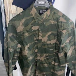 Urban ID Camouflage Button UP